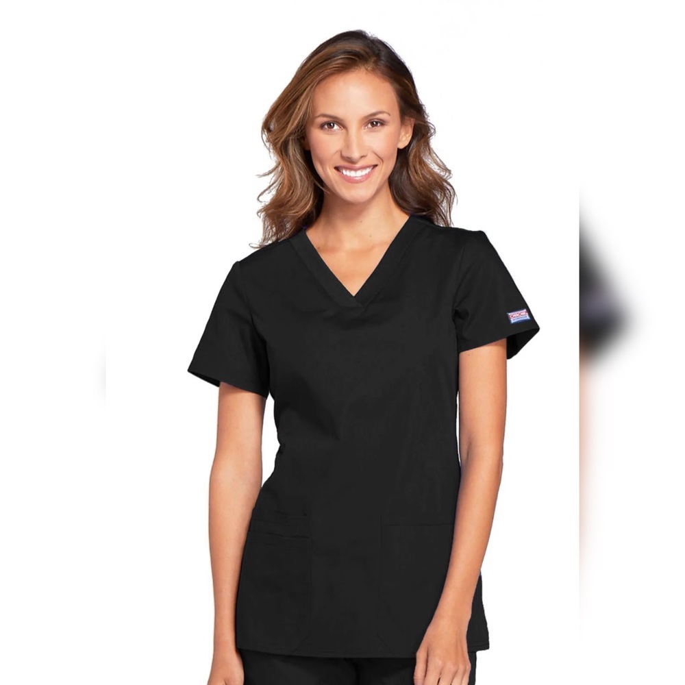 Cherokee Women's Black Scrub Top
